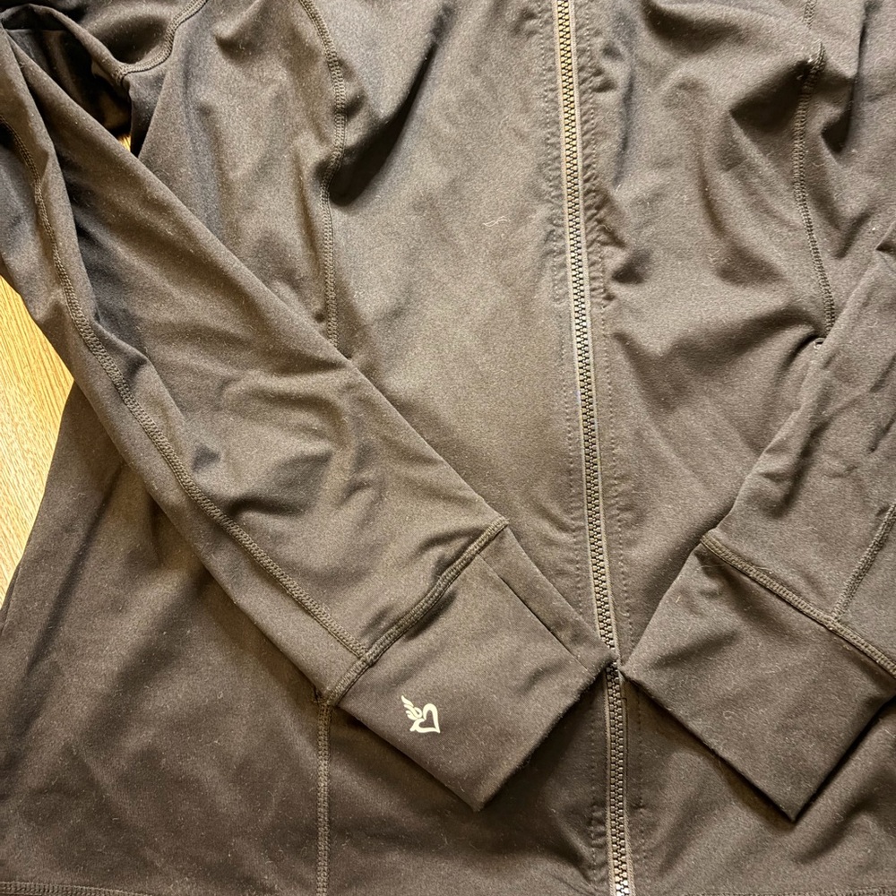 Torrid Black Performance Zip-Up - image 7